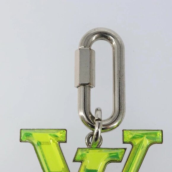 LOUIS VUITTON LV Prism Bijoux Sac Bag Charm metal Yellow M68678 LV Auth bs29082 - Picture 3 of 9